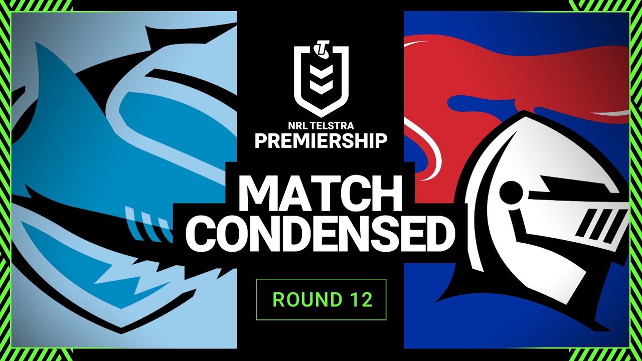 NRL 2023 | Cronulla Sutherland Sharks v Newcastle Knights | Condensed Match, Round 12