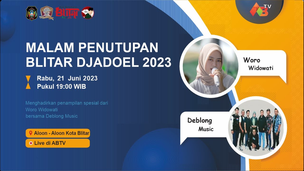 🔴 WORO WIDOWATI LIVE KONSER MALAM PUNCAK BLITAR DJADOEL 2023 - ALUN ALUN KOTA BLITAR