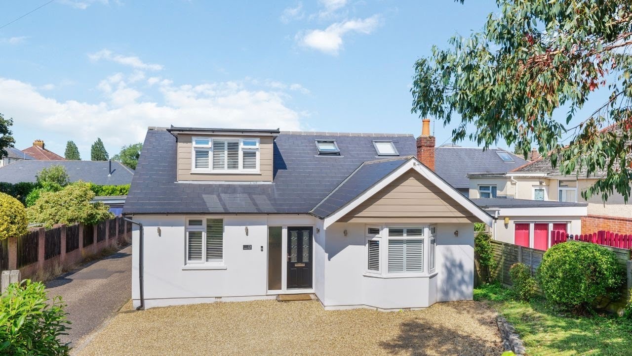 Four bed detached chalet style bungalow For Sale /Thacker and Revitt.