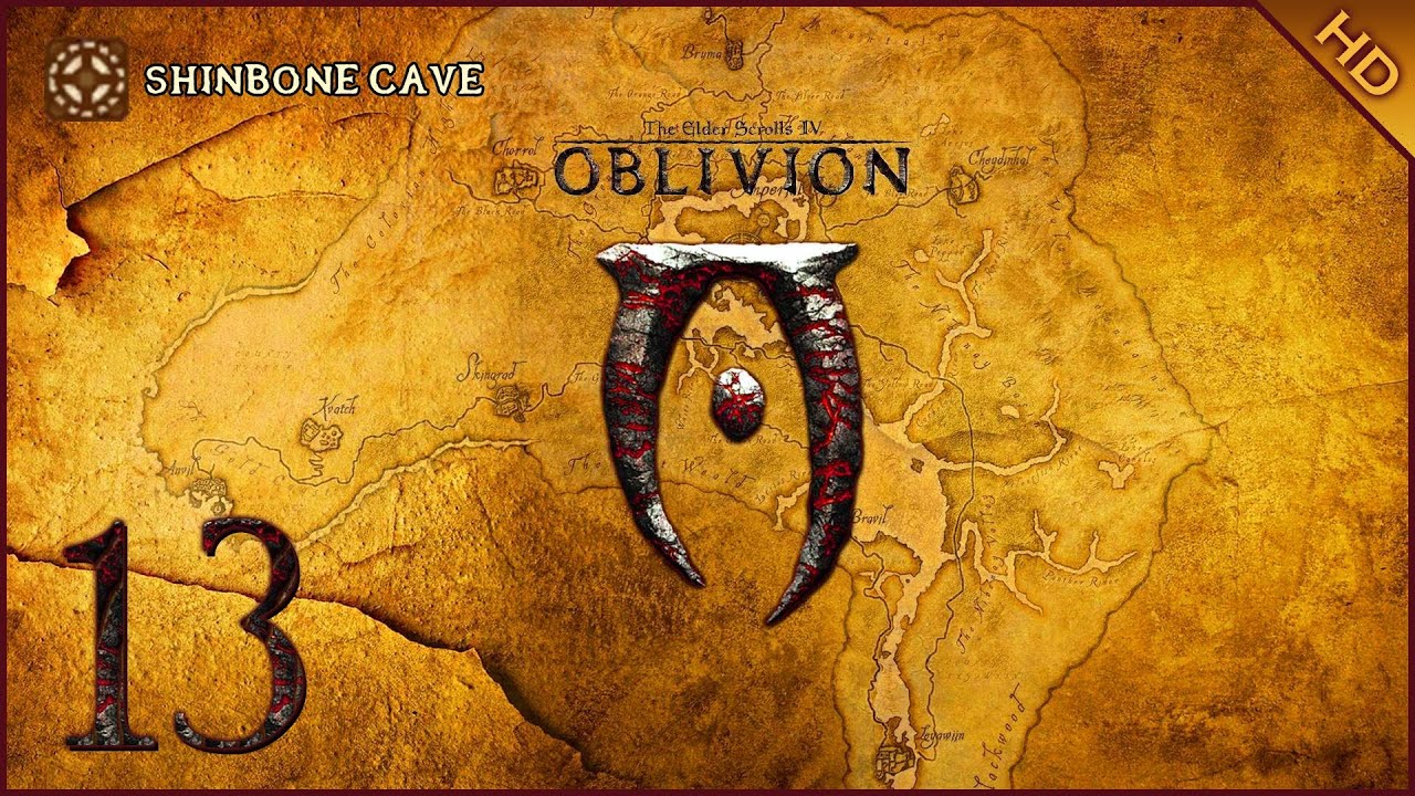 The Elder Scrolls IV: Oblivion - 1080p60 HD Walkthrough Part 13 - Shinbone Cave