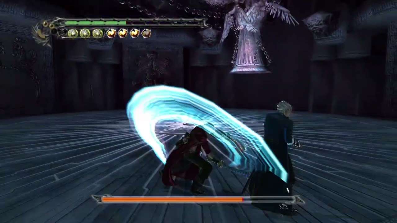 Beating Vergil's second fight for the first time (fourth attempt) in Devil May Cry 3 (HD Collection)