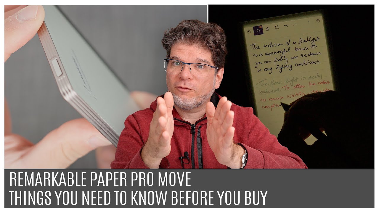 Remarkable Paper Pro Move: Things You Need To Know Before You Buy