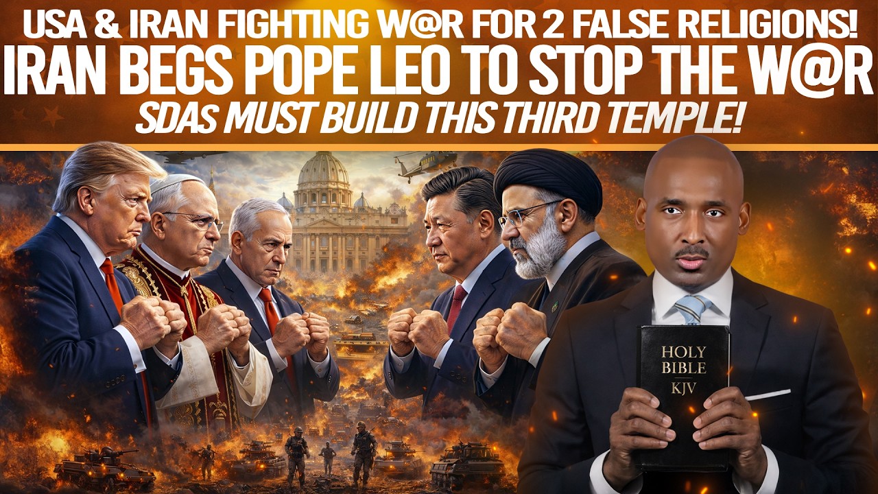 🔥Iran’s Leaders Beg Pope To Stop The W*r🔥SDAs Must Build This Third Temple🔥Sealing Work Almost Over🔥