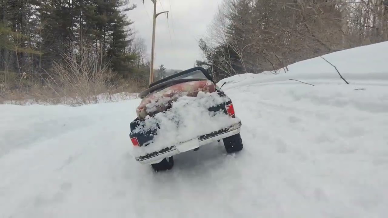 Rc4wd Scottsdale outing #snowfiend 