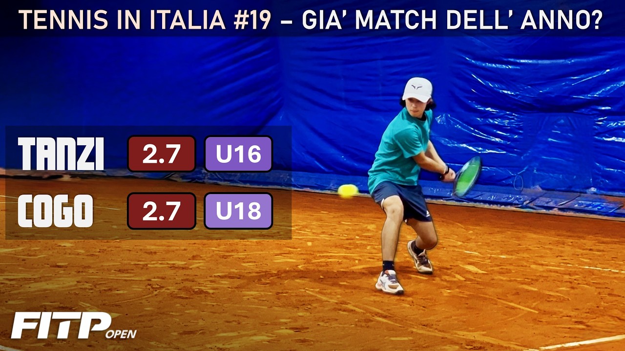15 vs 16 ANNI infiammano la Semifinale del Torneo 🔥 | Tennis in Italia #19