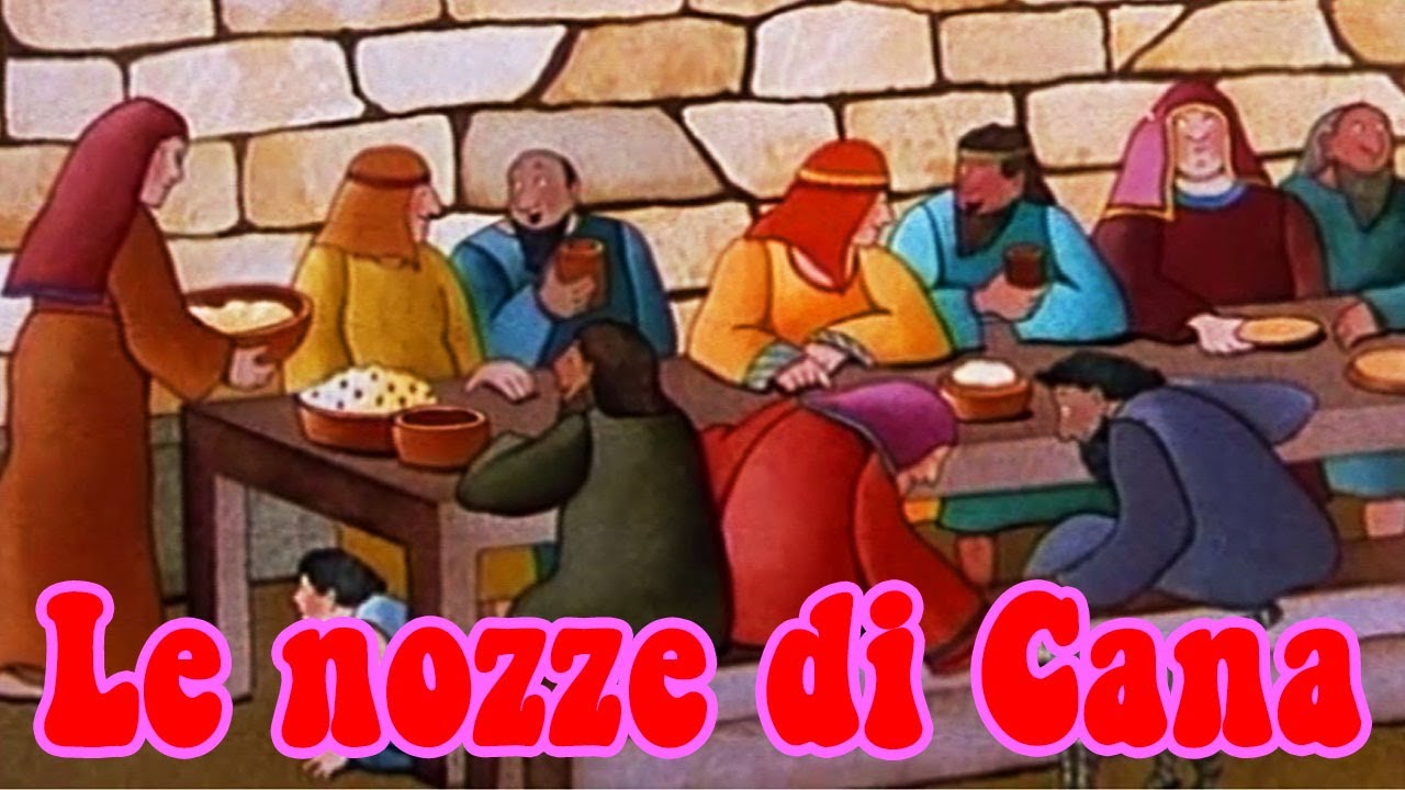 Le nozze di Cana - Bibbia per bambini