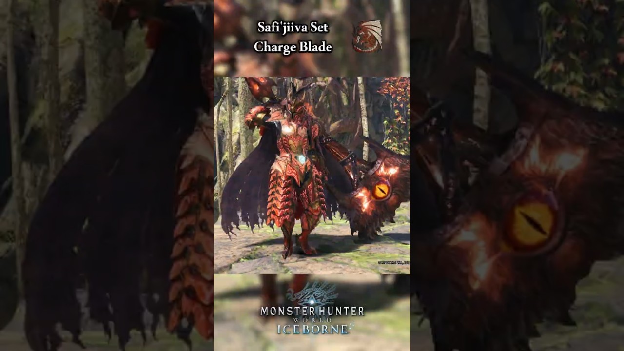 Safi'jiiva Set - Charge Blade [MHW: Iceborne] #chargeblade #monsterhunter