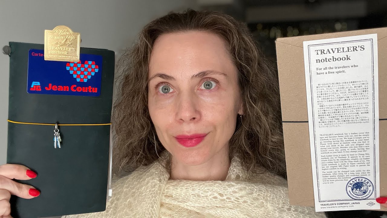 Распаковка и настройка Blue Traveler’s Notebook 📓💙