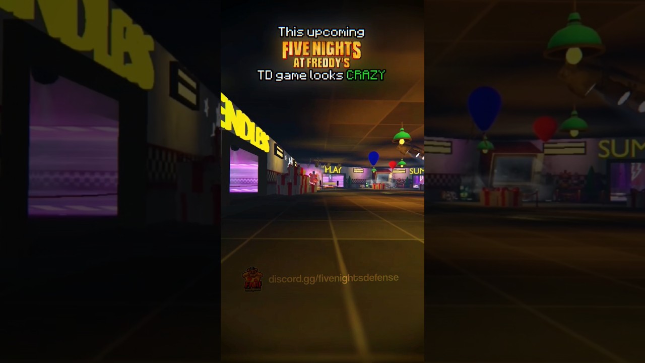 This brand new FNAF TD game looks CRAZY 👀 🔥 | gg/fivenightsdefense | #roblox #fnaf #towerdefense
