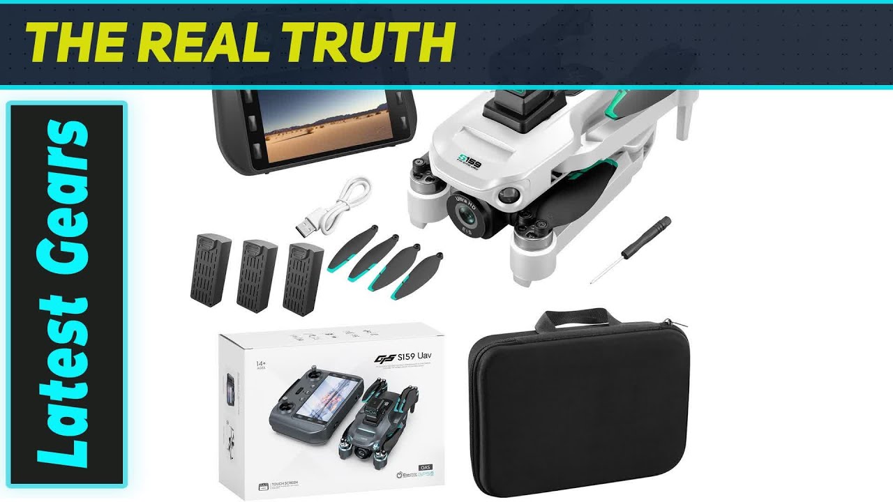 Amazing haiiah UHD Drone: 4K Camera, GPS & 75 Min Flight Time!