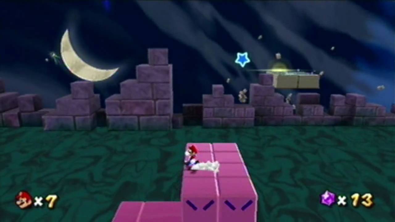 Super Mario Galaxy 2: Boo Moon Galaxy - Green Star 1