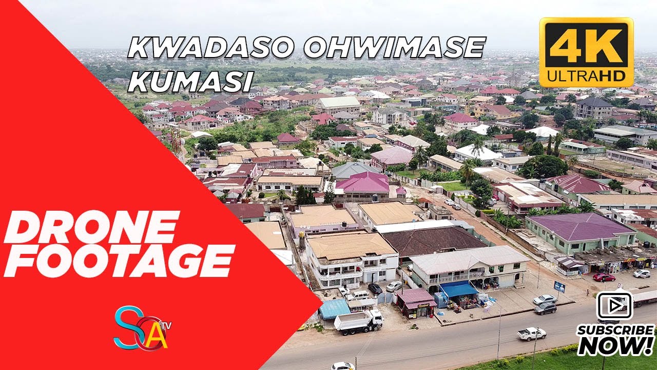 DRONE FOOTAGE - KWADASO OHWIMASE (4K)