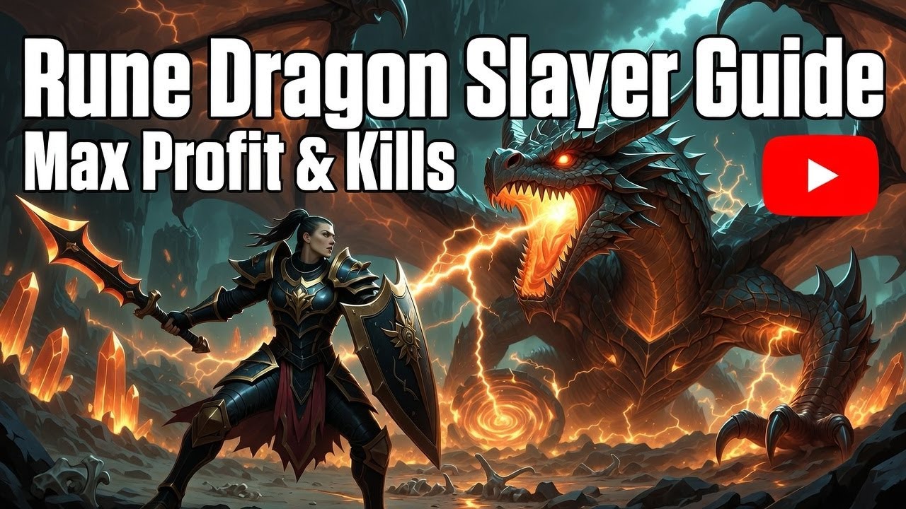 🗡️ ULTIMATE Rune Dragons Slayer Guide 2026! Max Profit + Max Kills w/ Osmumten’s Fang 🔥 OSRS