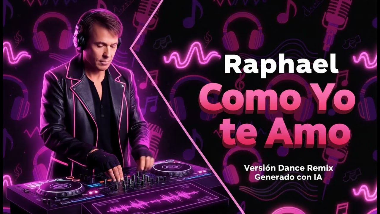 Raphael – Como Yo Te Amo | Cover IA Dance Remix 80s romántico para fiesta retro