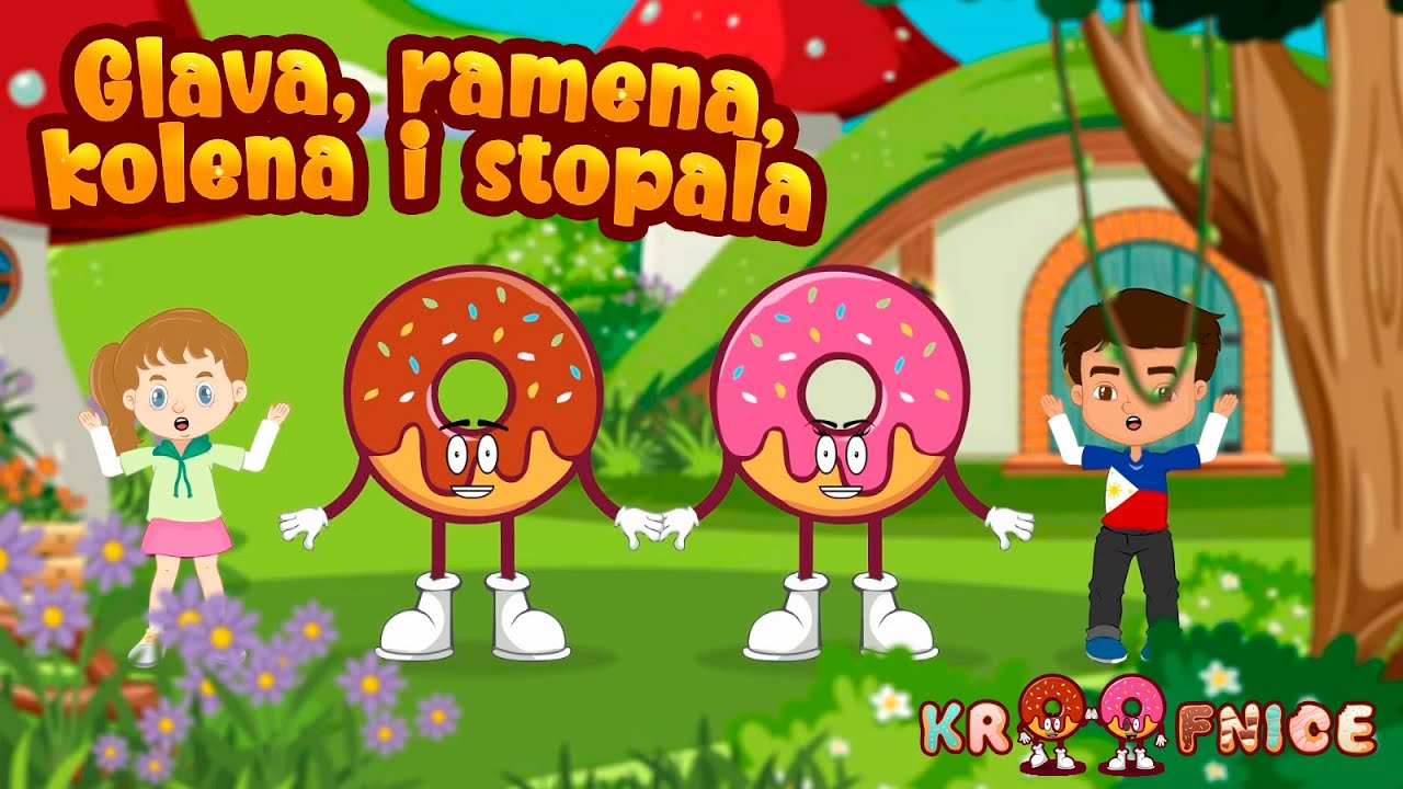 Glava, ramena, kolena i stopala | Dečije pesmice | Pesmice za decu | Kroofnice