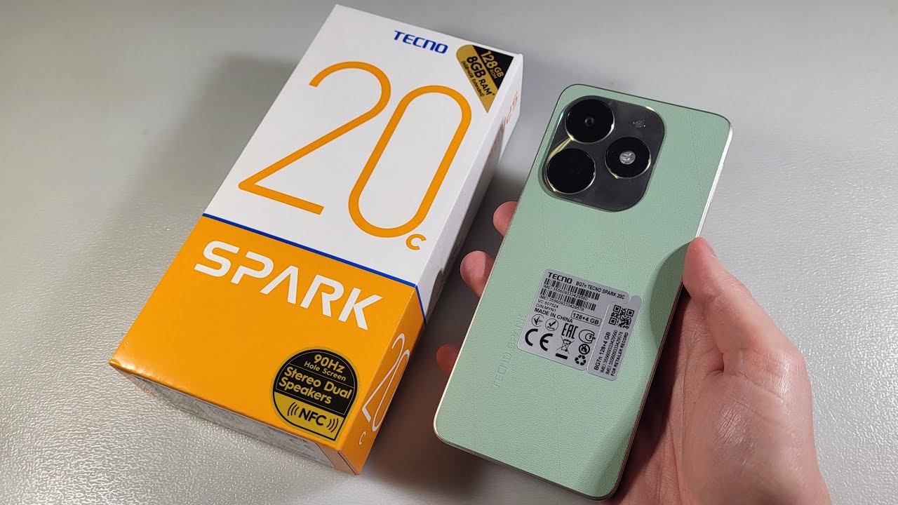 ОБЗОР TECNO SPARK 20C 4/128GB ПЛЮСЫ И МИНУСЫ