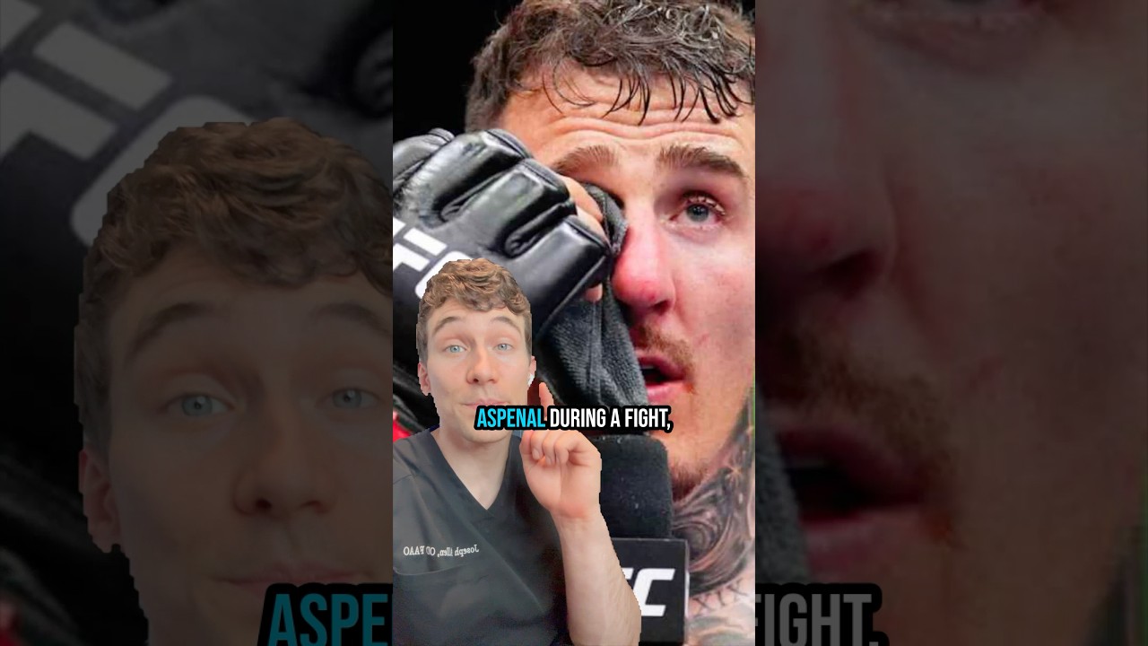 MMA Fighter Gets Rare Eye Injury (Brown Syndrome) Explained!