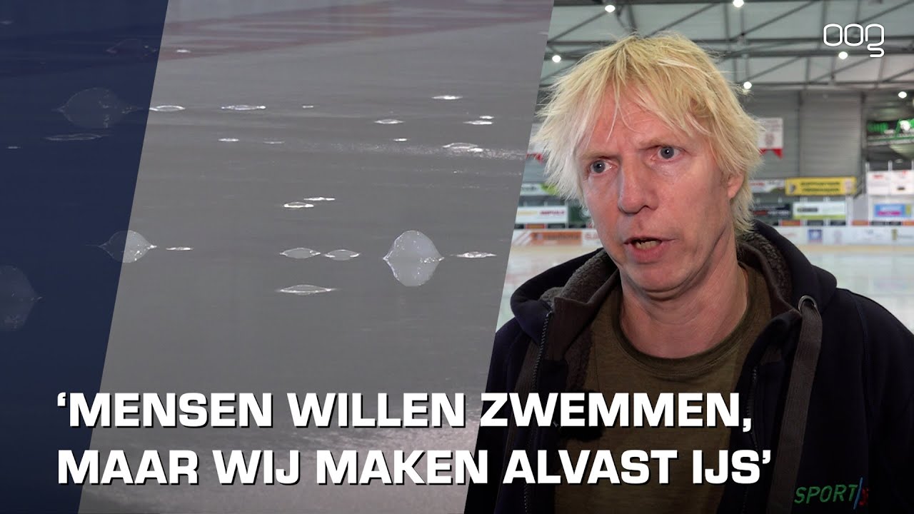 Een IJSBAAN maken midden in een HITTEGOLF?