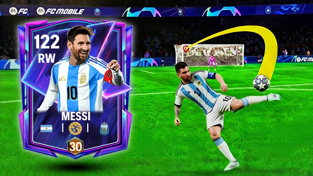 Flashback MESSI - Плавный дриблинг с помощью джойстика