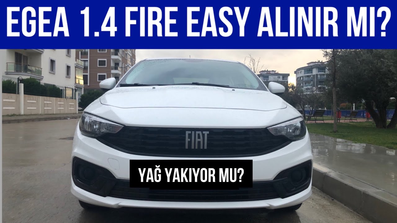 2022 T&Uuml;RKİYE'NİN EN UCUZ OTOMOBİLİ FIAT EGEA 1.4 SEDAN EASY ALINIR MI? T&Uuml;M SORULARI CEVAPLADIM