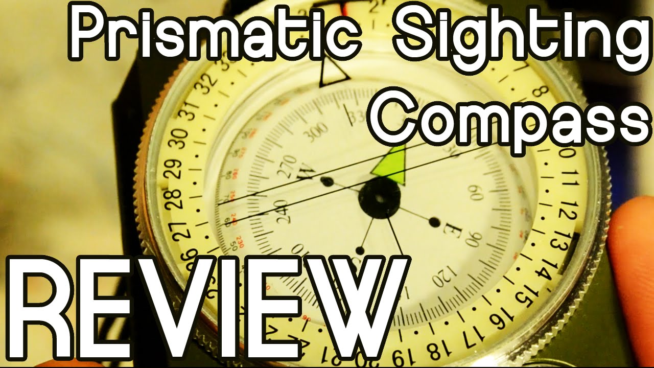 Military Prismatic Sighting Compass by SE - Review