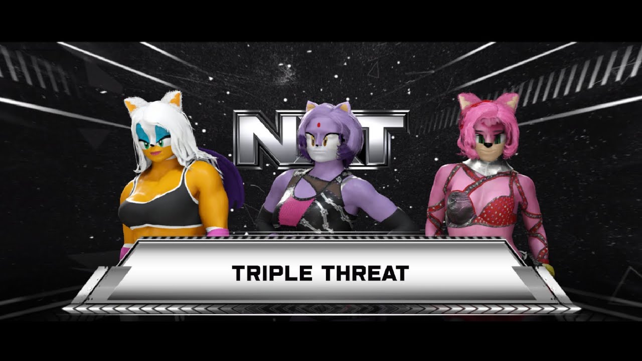 Amy Vs Rouge Vs Blaze NXT Mutiny (Universe Mode)