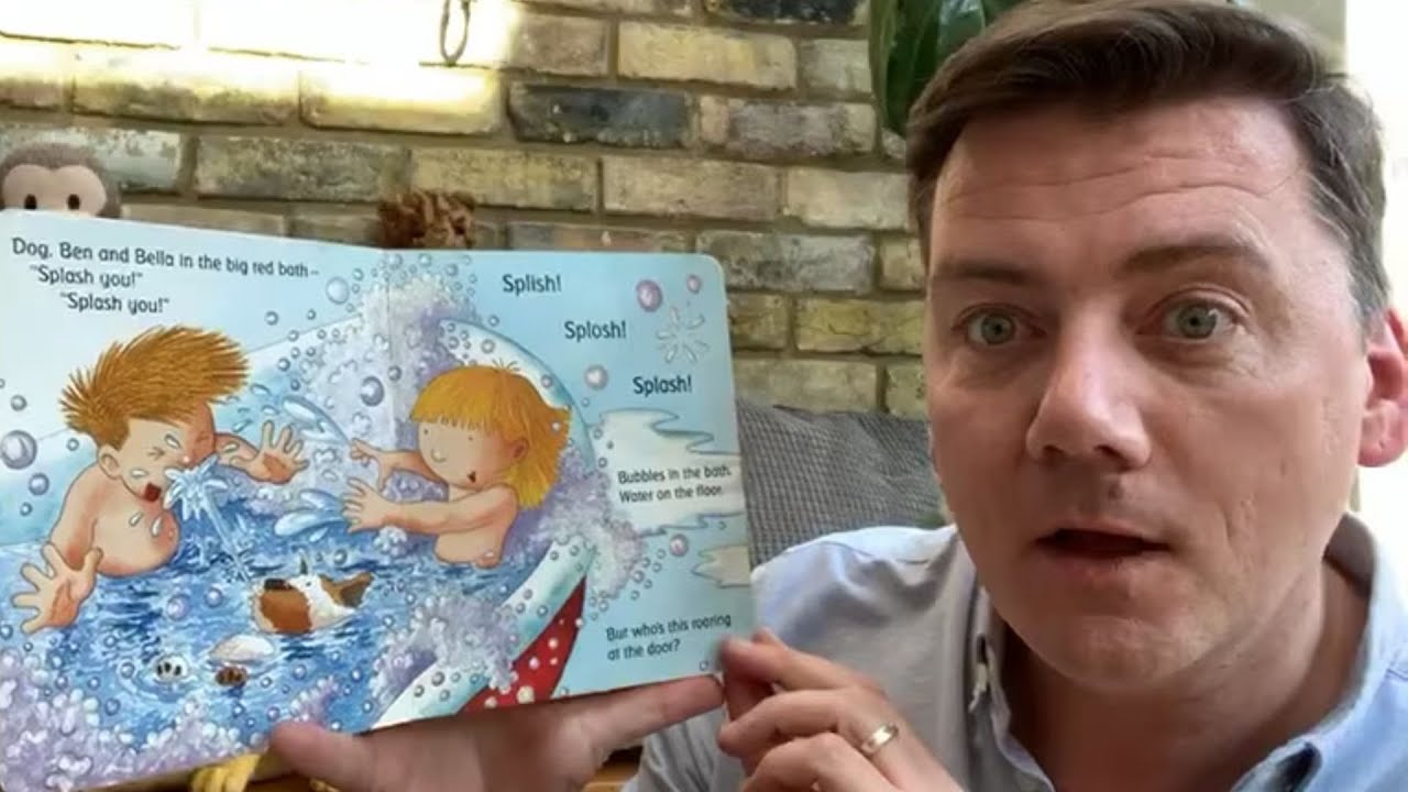 Story time with Rik | Big Red Bath | Playful book for children
