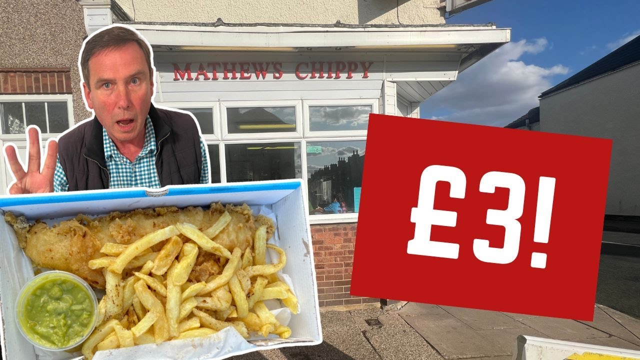 Reviewing the UK'S CHEAPEST £3 FISH AND CHIPS!