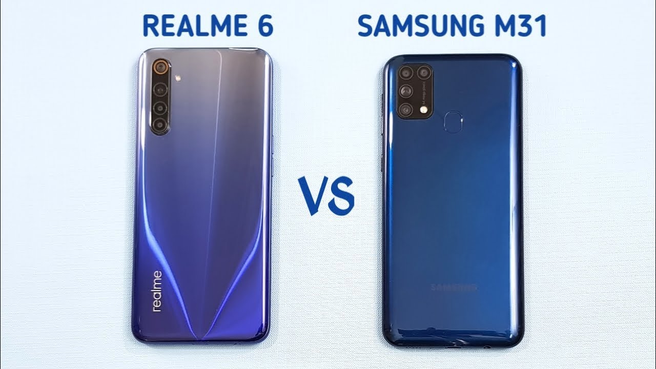 Realme 6 vs Samsung M31 Speed Test & Camera Test