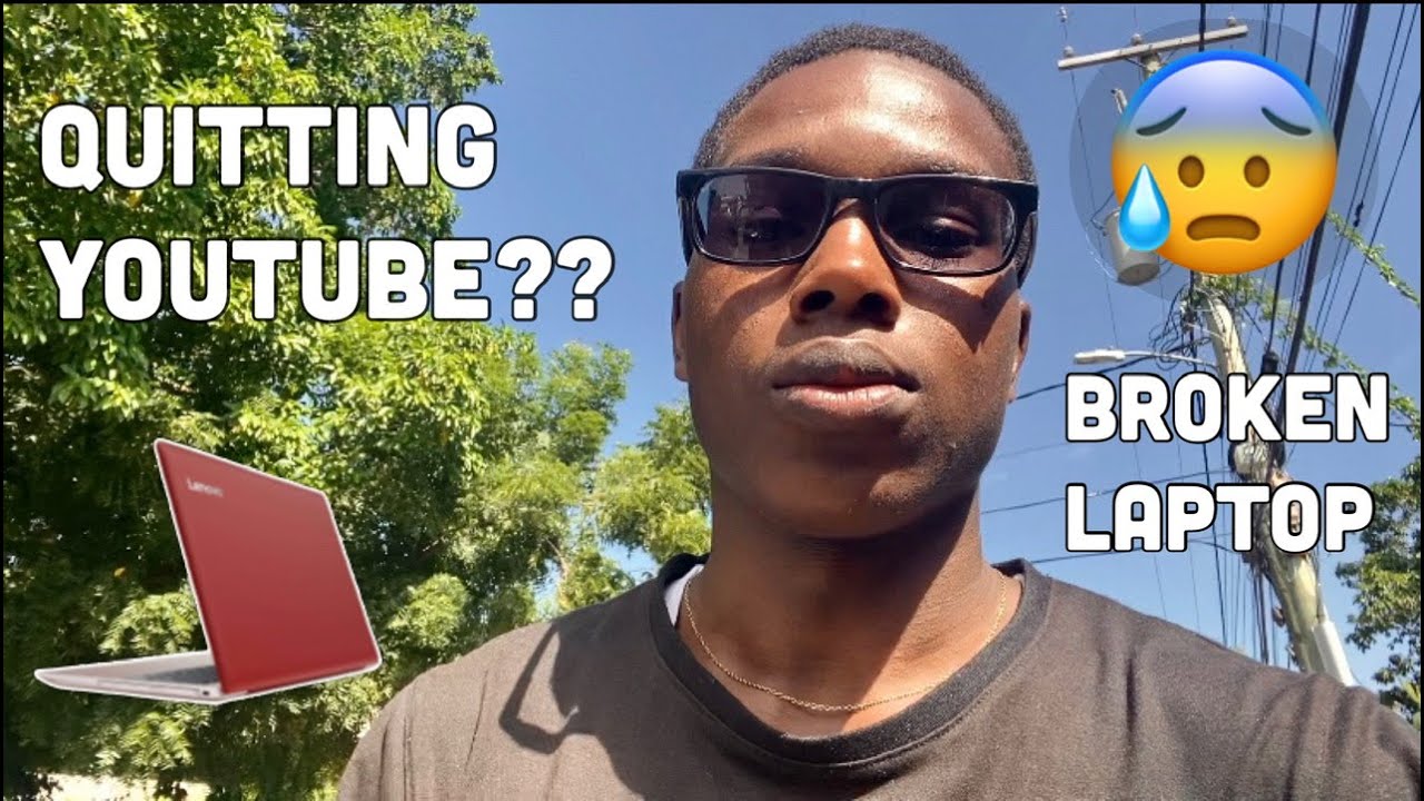 QUITTING YOUTUBE BECAUSE MY LAPTOP BROKE 🤷🏾‍♂️ | VLOGMAS DAY 12