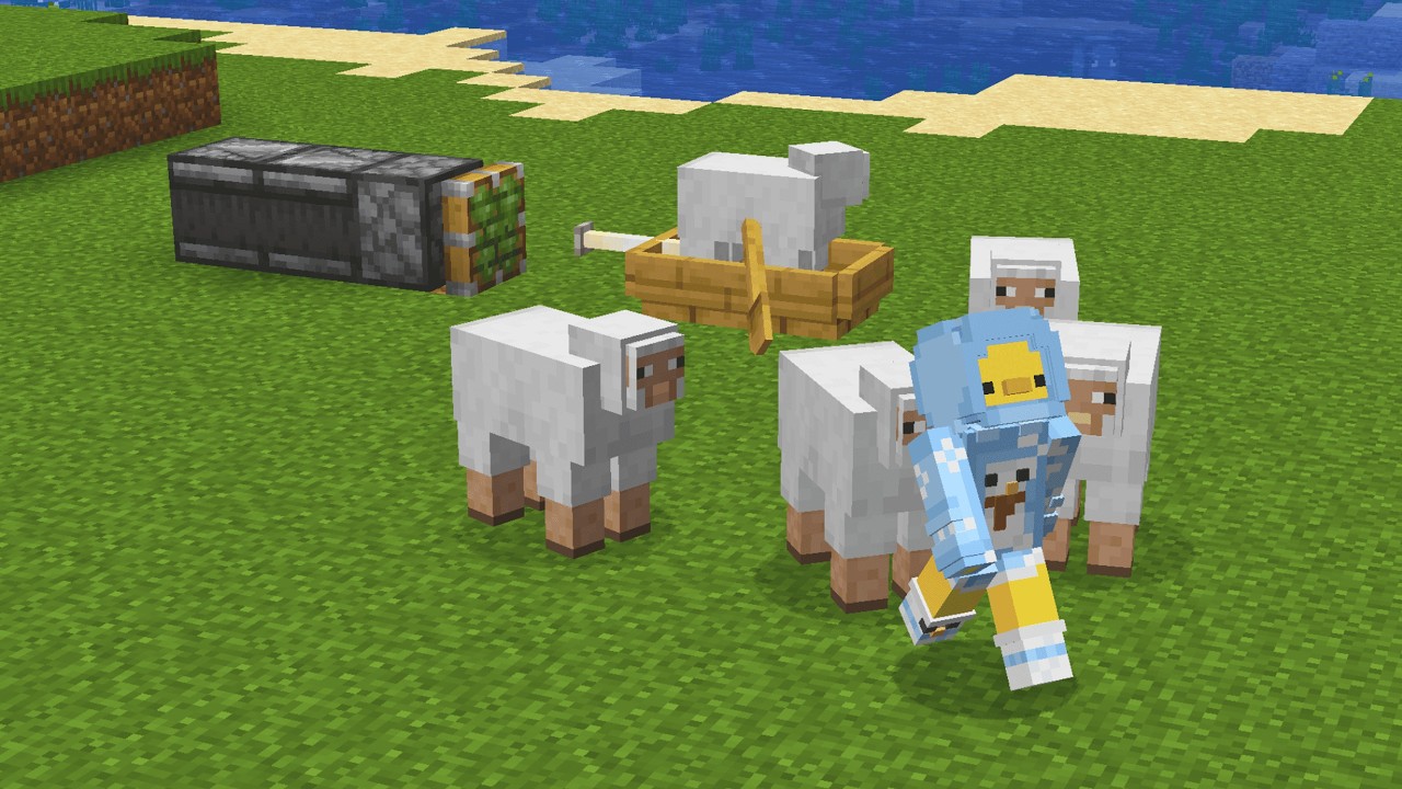 Minecraft, But All Mobs Are Reversed