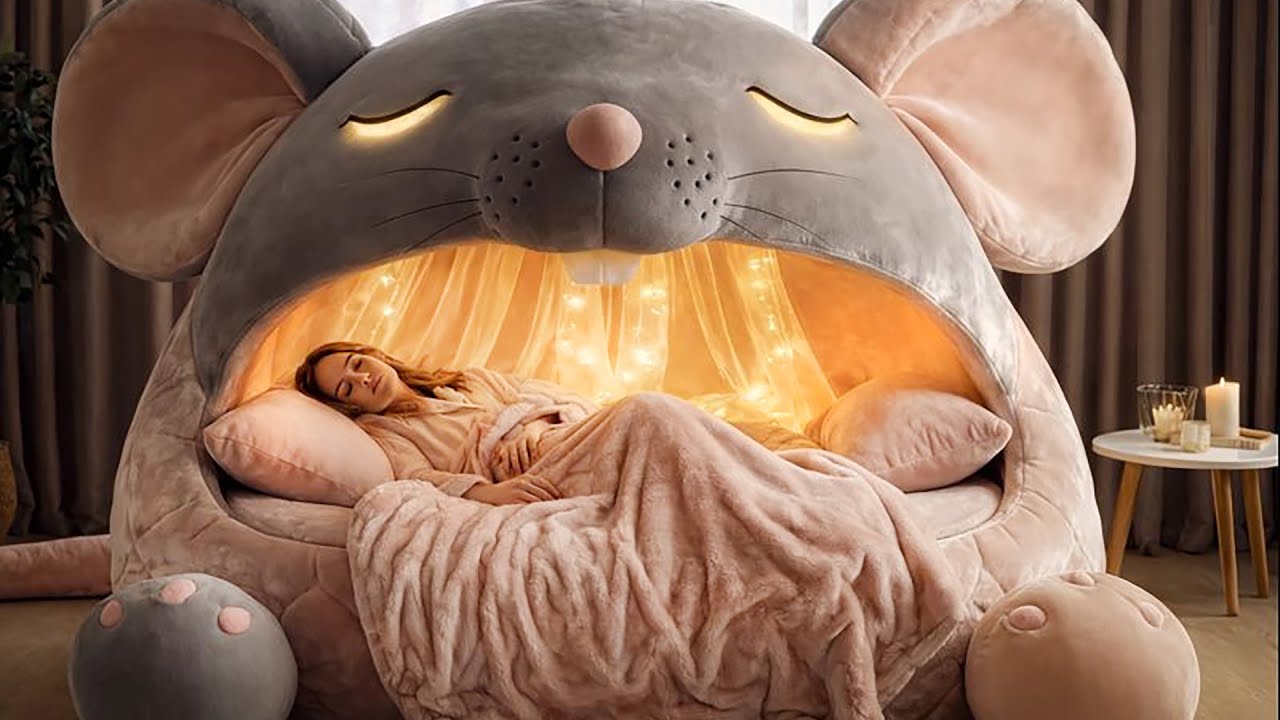 Which Cozy Bed Would You Choose? 🌱🐏  Oddly Satisfying AI ASMR