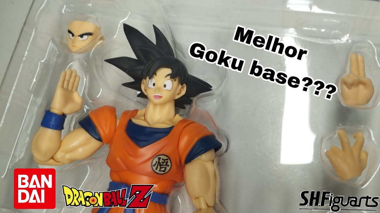 Demorou mais chegou!!! Review Goku SROE Base 2.0 SH figuarts bandai l Review PT-BR