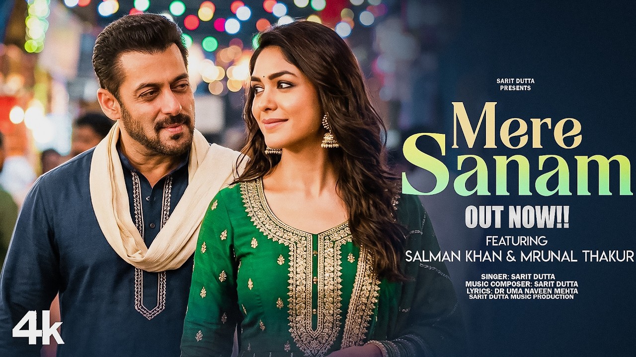 New Song 2026 | Mere Sanam | Salman Khan | Mrunal Thakur | New Hindi Song | Romantic Song