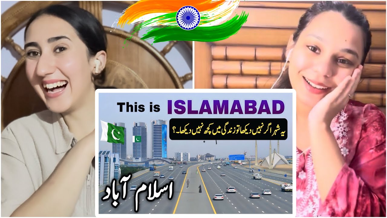 Indian Reaction on Islamabad City | Beautiful Capital of Pakistan | Silly Filly Nains React