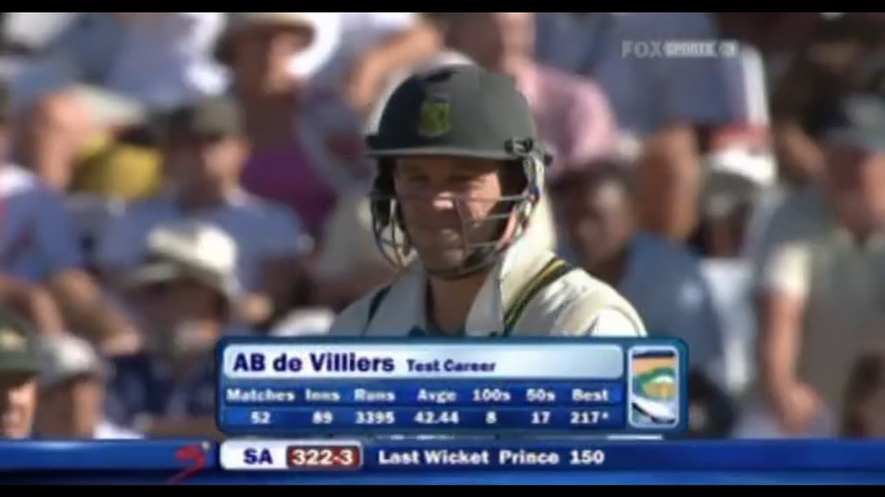 AB de Villiers 163 (196) vs Australia | 3rd Test 2009 | Brutal Test Century!