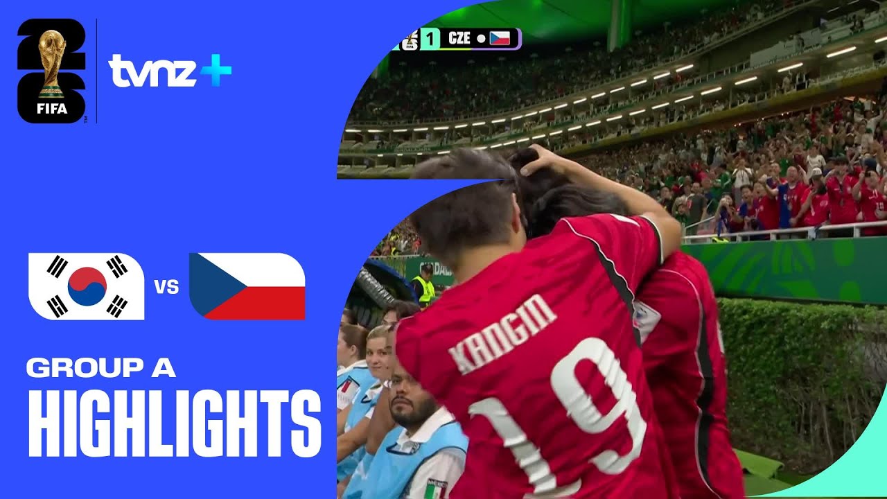 South Korea vs Czech Republic | Match Highlights | Group Stage | FIFA World Cup 2026&trade;