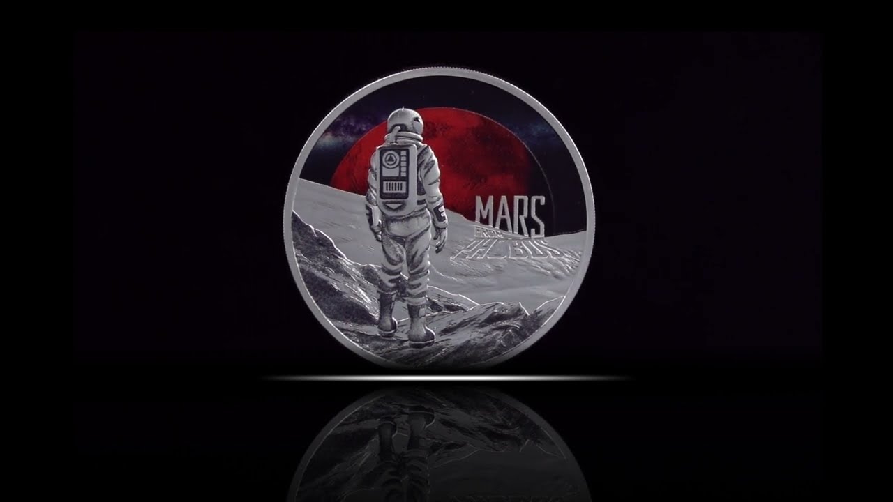 Niue 2024 $1 MARS FROM PHOBOS 1oz Silver Proof