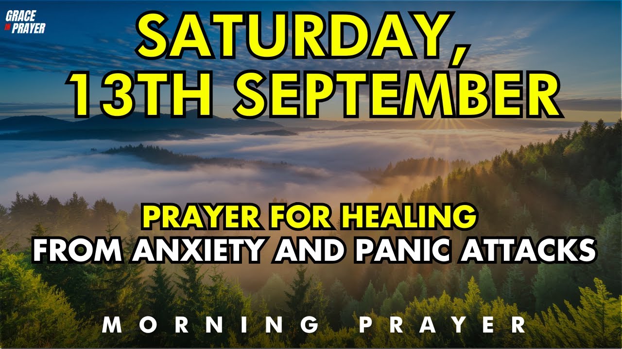 September 13th | Prayer Seeking God’s Comfort, Peace & Rest for an Anxious Heart