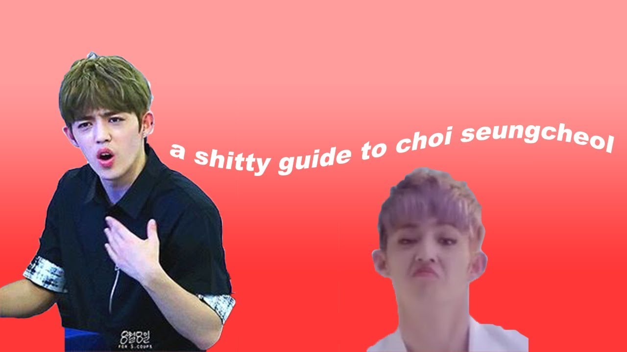a shitty guide to choi seungcheol