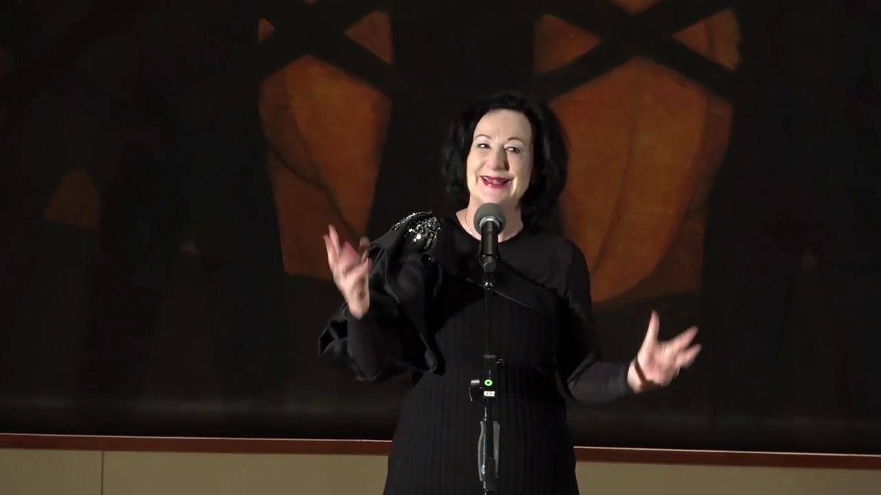 Slovenian  renowned artist Ms. Polona Vetrih performance at UNHQ