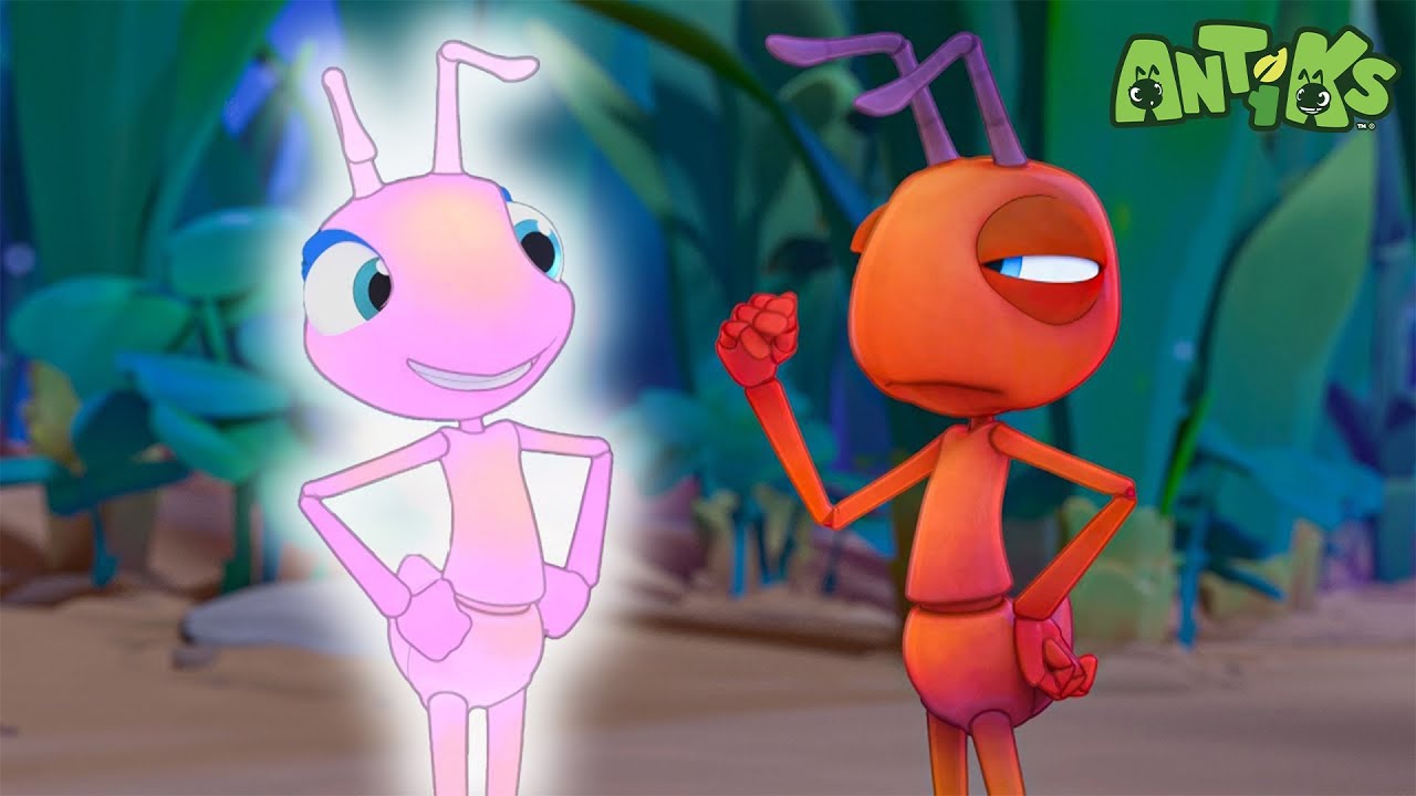Leuchtende Ameisen im Dunkeln | Antiks - Lustige Cartoons für Kinder | Moonbug Kids Deutsch
