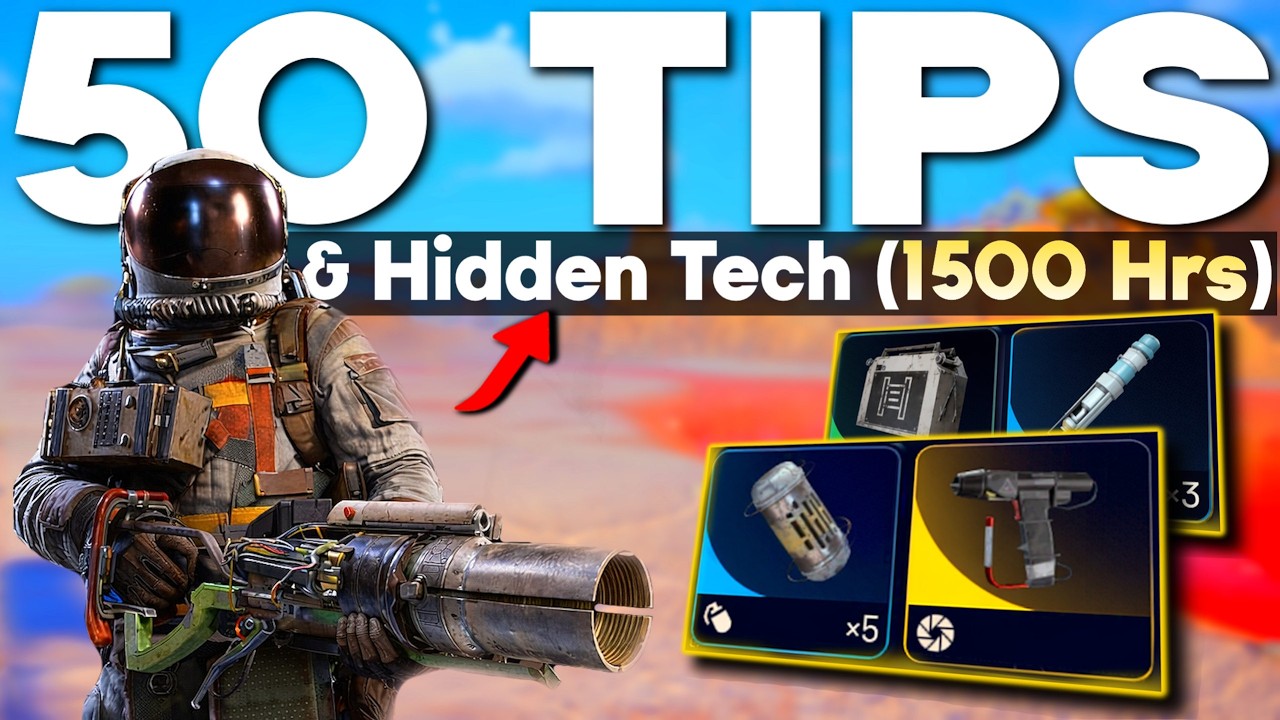 ARC RAIDERS - 50 ESSENTIAL TIPS & HIDDEN MECHANICS I WISH I KNEW 1500 HOURS AGO - Indepth Guide