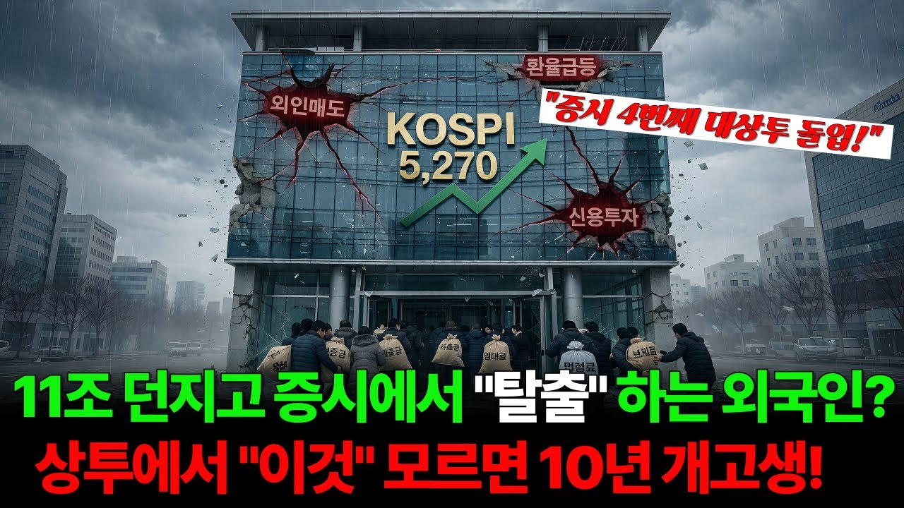 월요일 오후 폭락에 대비하라! 개미 투자자 