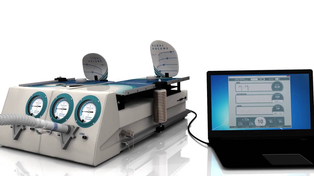 The PneuView3 Training and Test Lung System