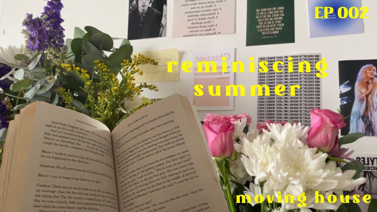 Reminiscing summer | Summer at Falmouth university | Moving vlog 💫