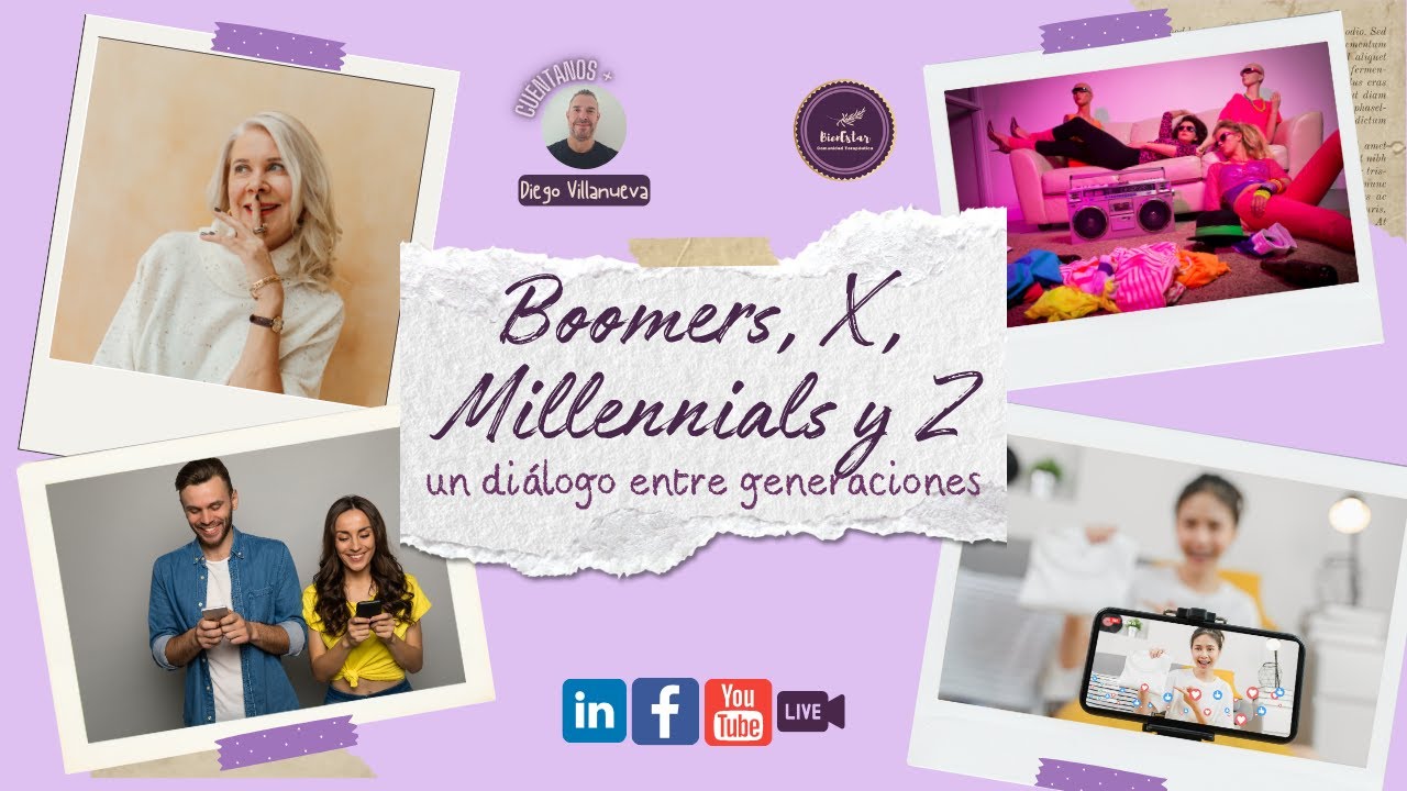 Boomers, X, Millennials y Z: un diálogo entre generaciones | BienEstar Comunidad Terapéutica