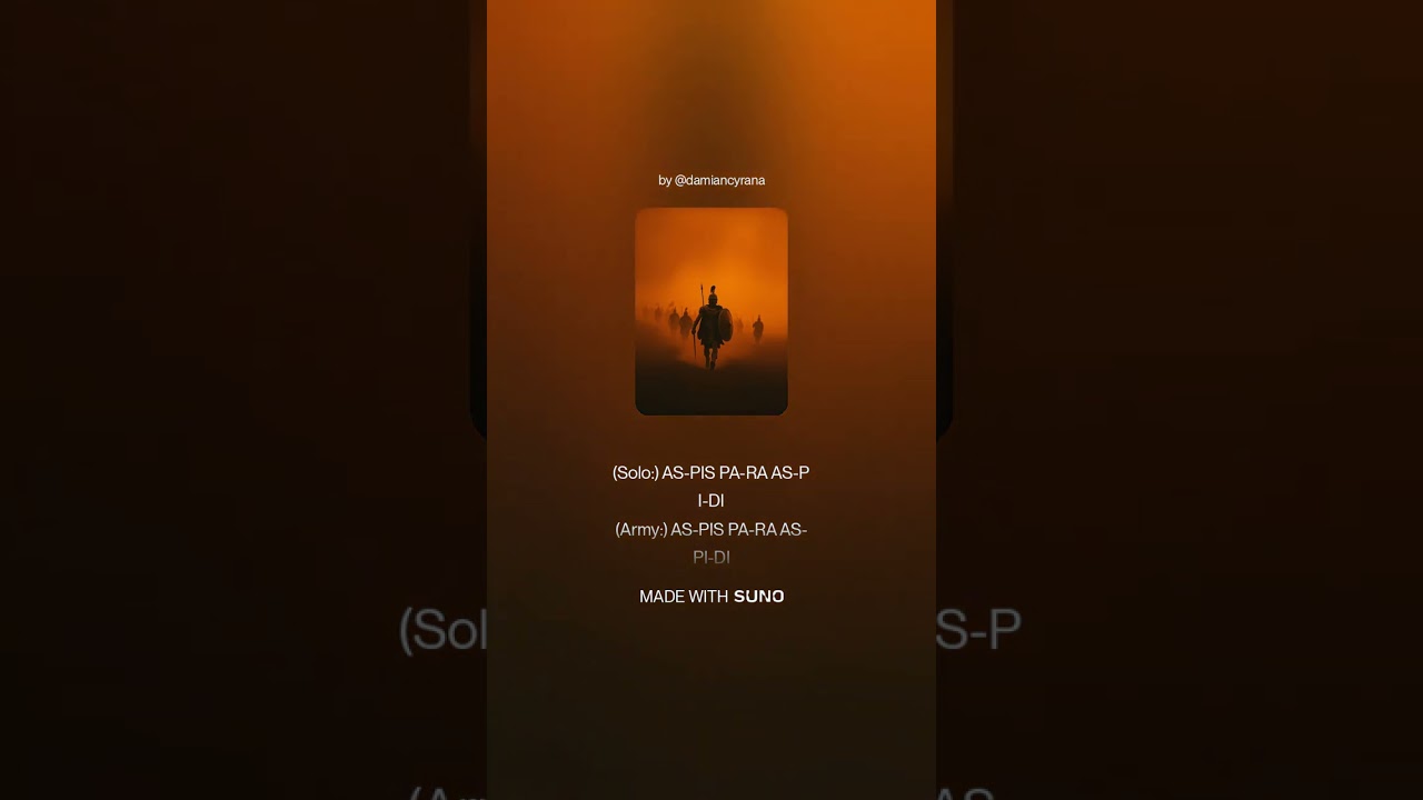 EMBATERIA ἘΜΒΑΤΗΡΙΑ  Marching Songs of Sparta   130 BPM