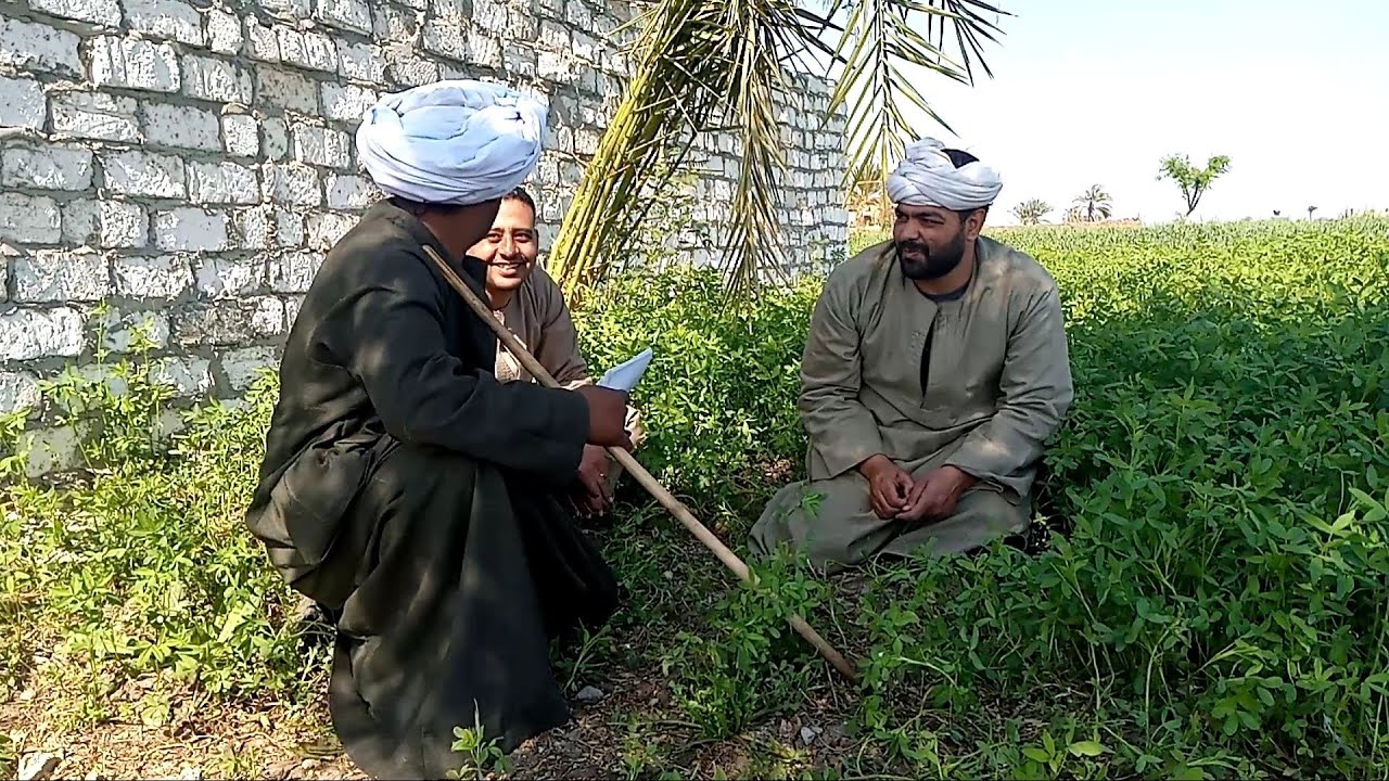 الحاج الضوى وام شحتو وعبد الناصر مدعيين فى فرح عيال ابو بلول مع دويتو الصعيد عصام وسمير الضحك شديد