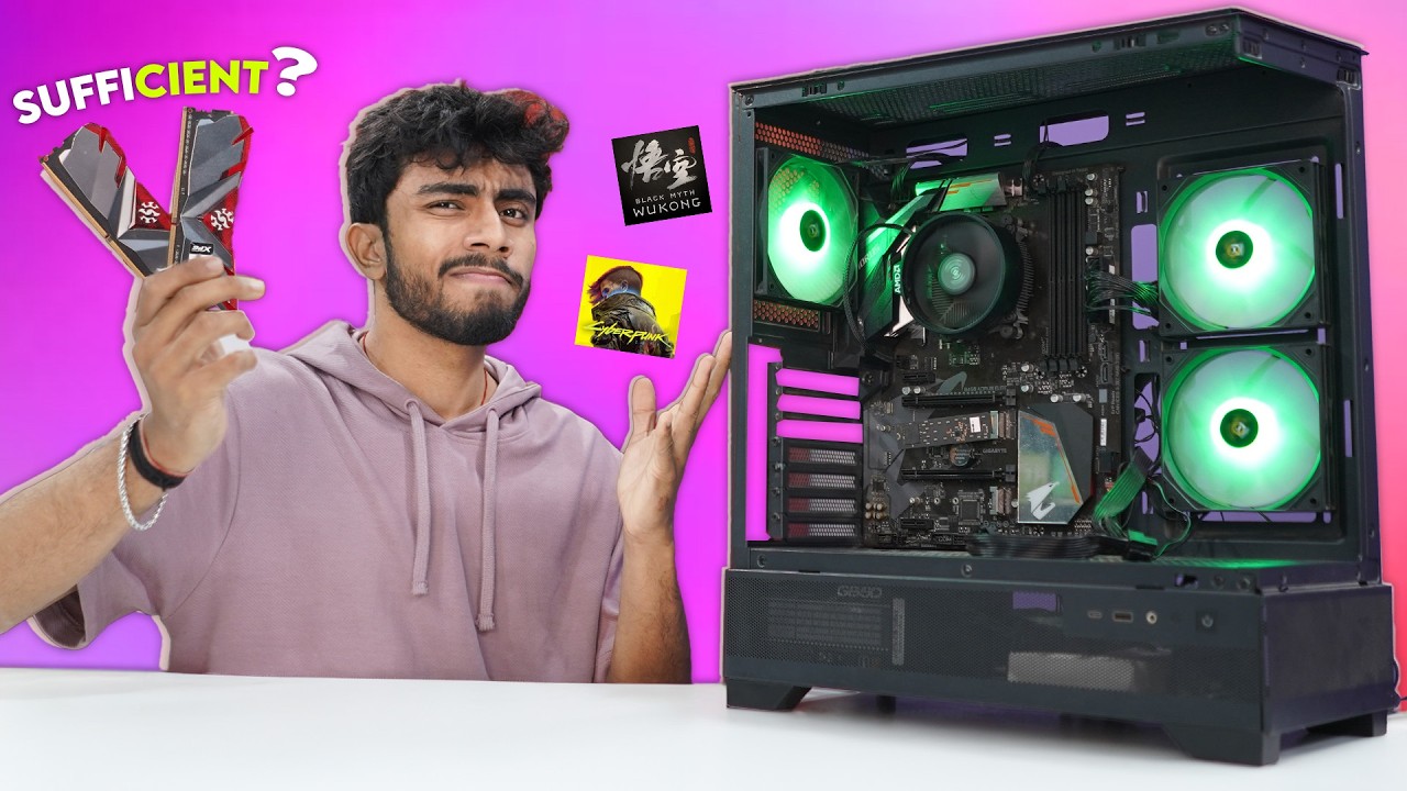 Is 8 GB Ram Sufficiant?🤨Upgrading Ram & Testing in Modern Games! More Ram = More FPS?